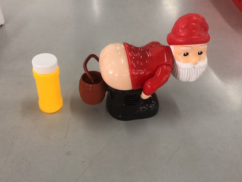 Máquina de burbujas de Papá Noel