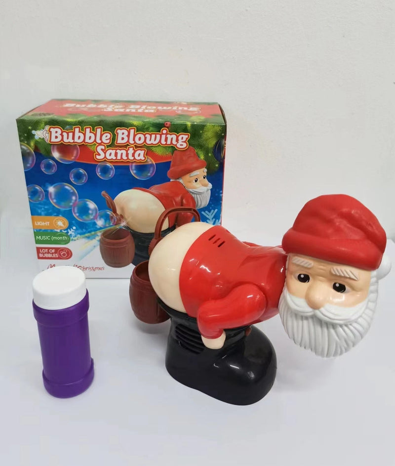 Máquina de burbujas de Papá Noel