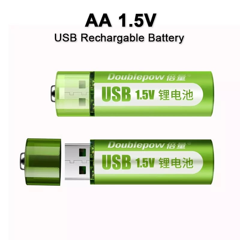 Batería recargable por USB