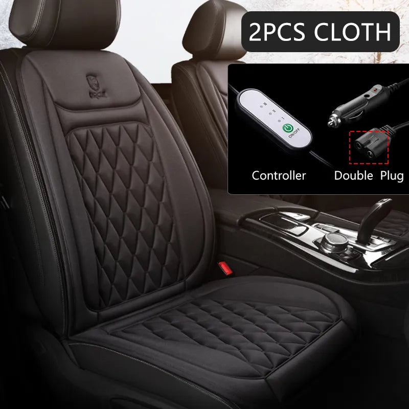 Cojín calefaccionado para asiento de coche