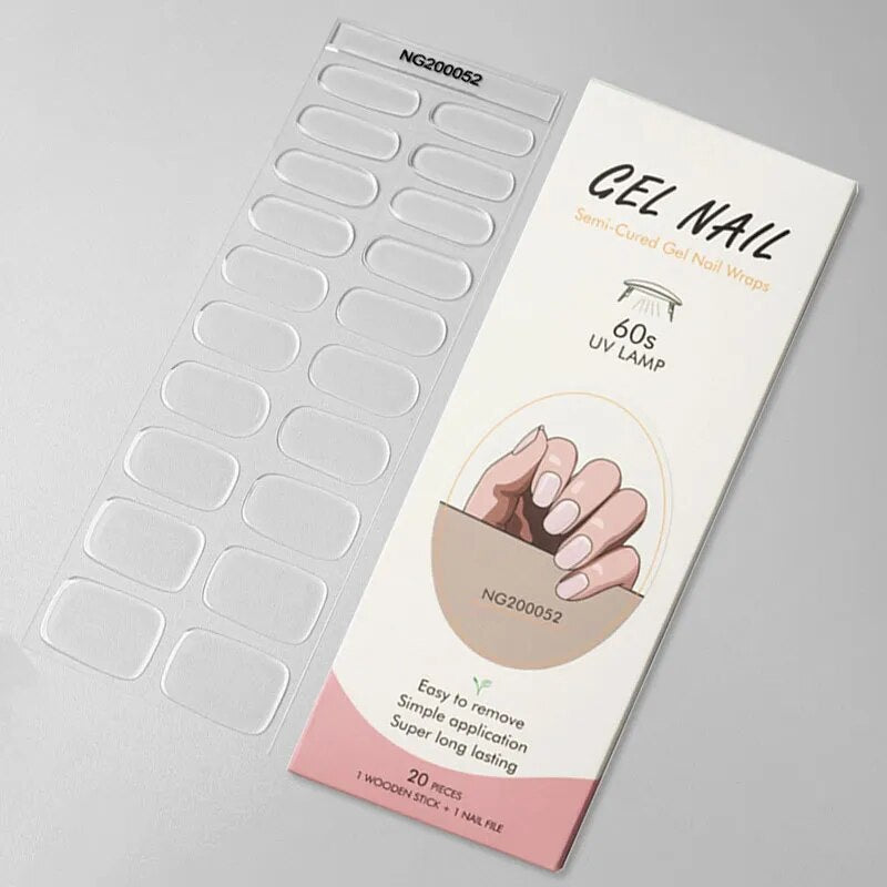 Marble Gel Nail Strips