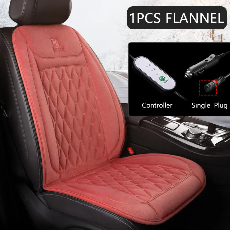 Cojín calefaccionado para asiento de coche