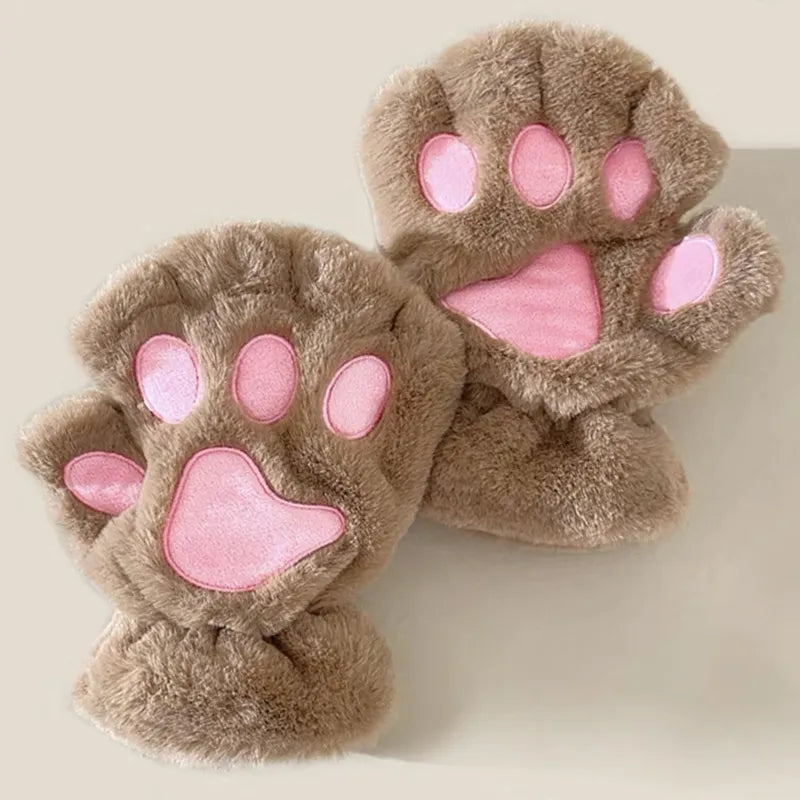 Guantes con forma de garra de gato 