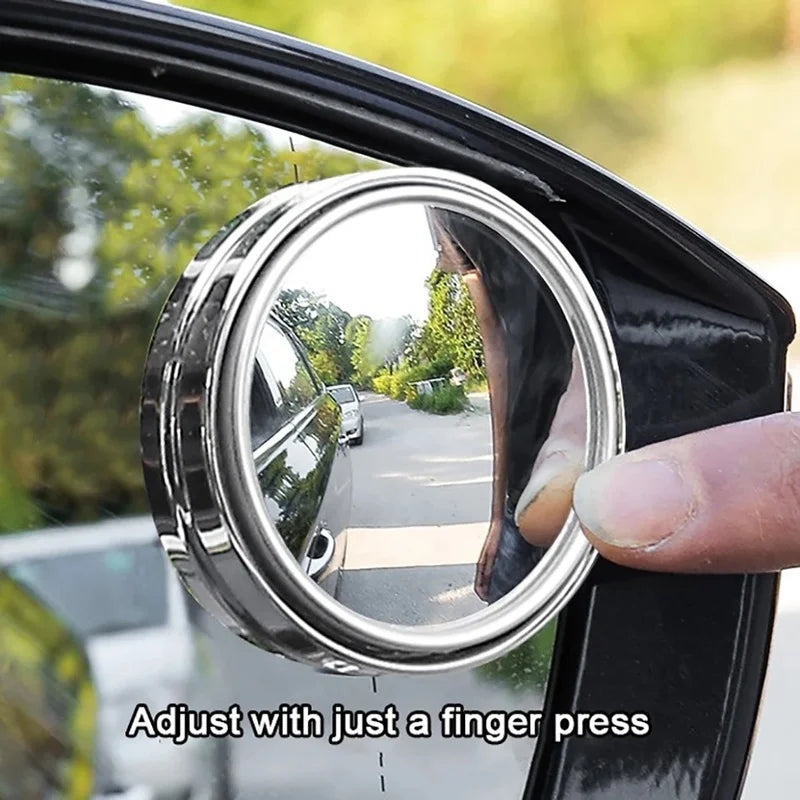 2pcs 360 Degree Adjustable Blind Spot Mirror