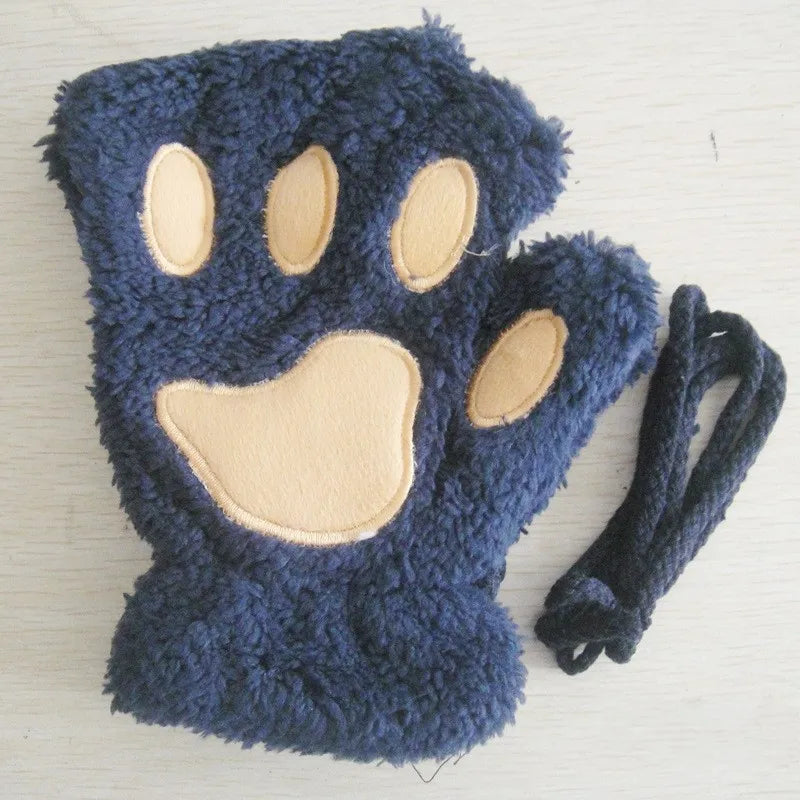 Guantes con forma de garra de gato 