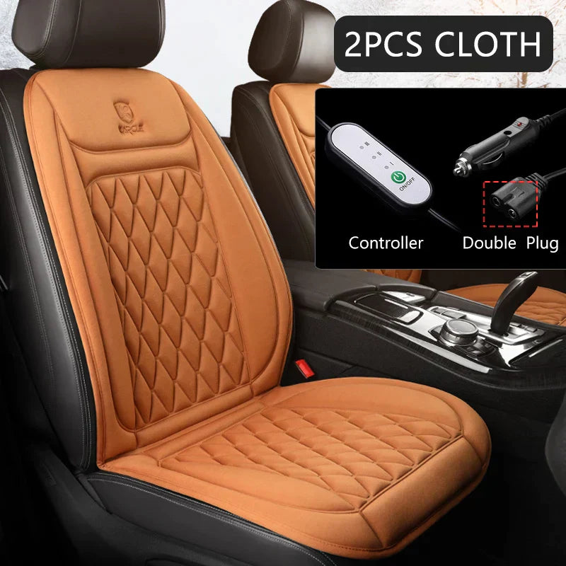 Cojín calefaccionado para asiento de coche