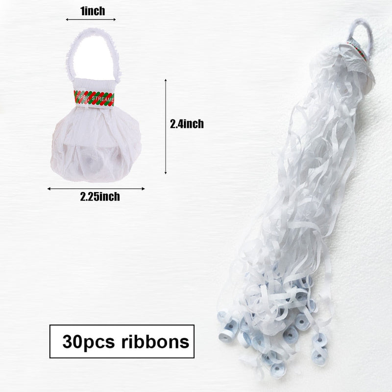 10Pack No-mess Streamers