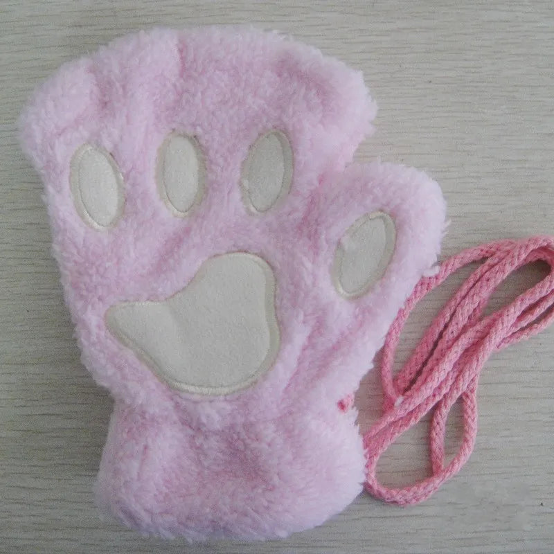 Guantes con forma de garra de gato 