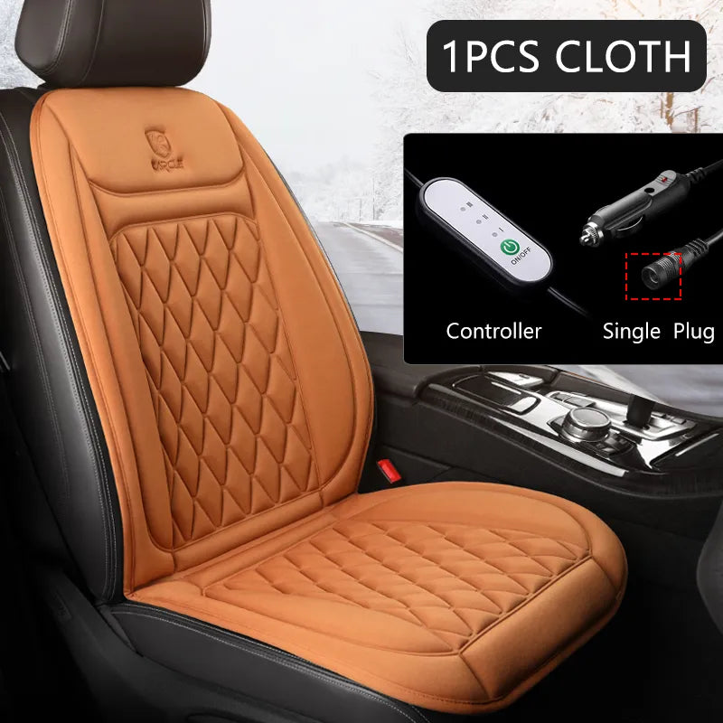 Cojín calefaccionado para asiento de coche