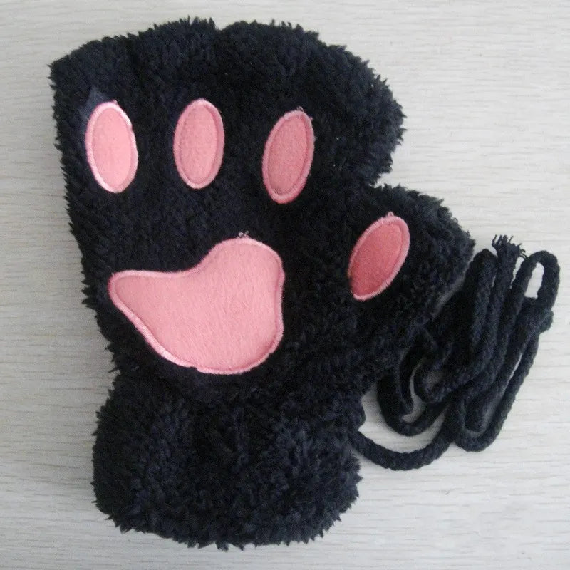 Guantes con forma de garra de gato 