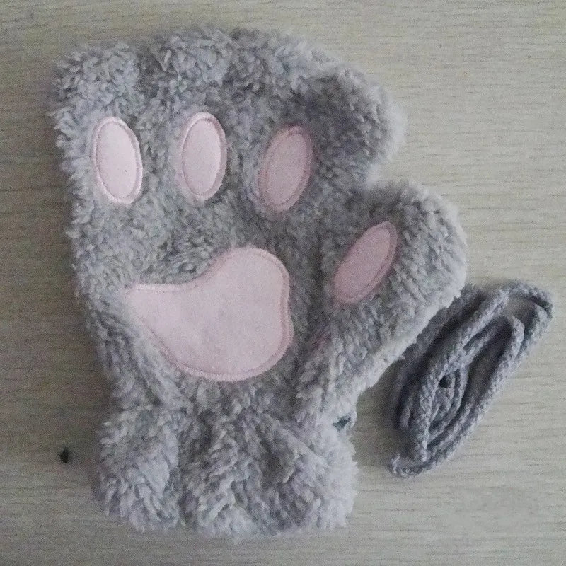 Guantes con forma de garra de gato 