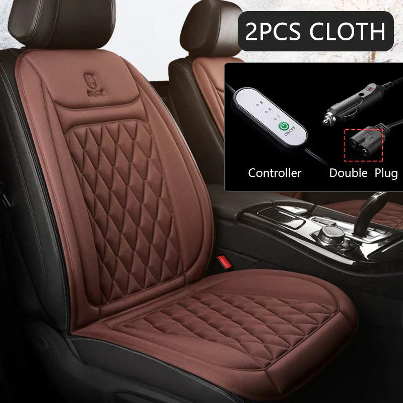 Cojín calefaccionado para asiento de coche