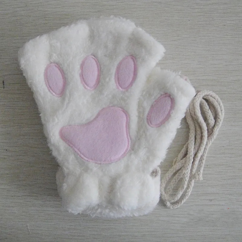 Guantes con forma de garra de gato 