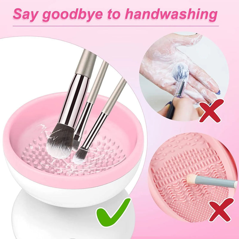 Portable Makeup Brush Cleaner