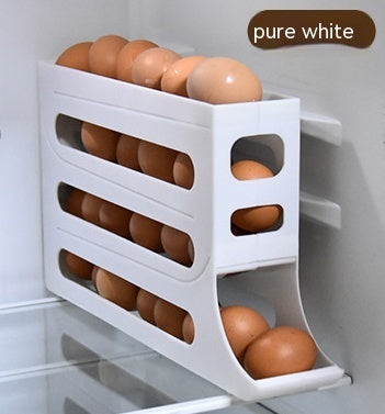 Promoción de último día 50 % de descuento: enrollador automático de huevos de 4 capas para refrigerador