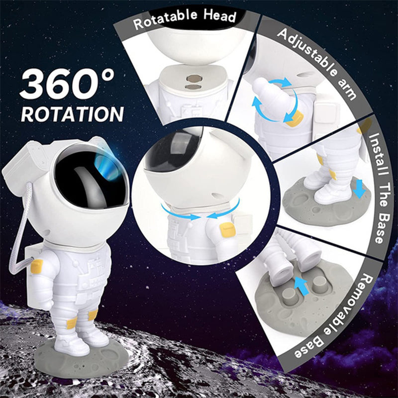 Proyector de astronauta